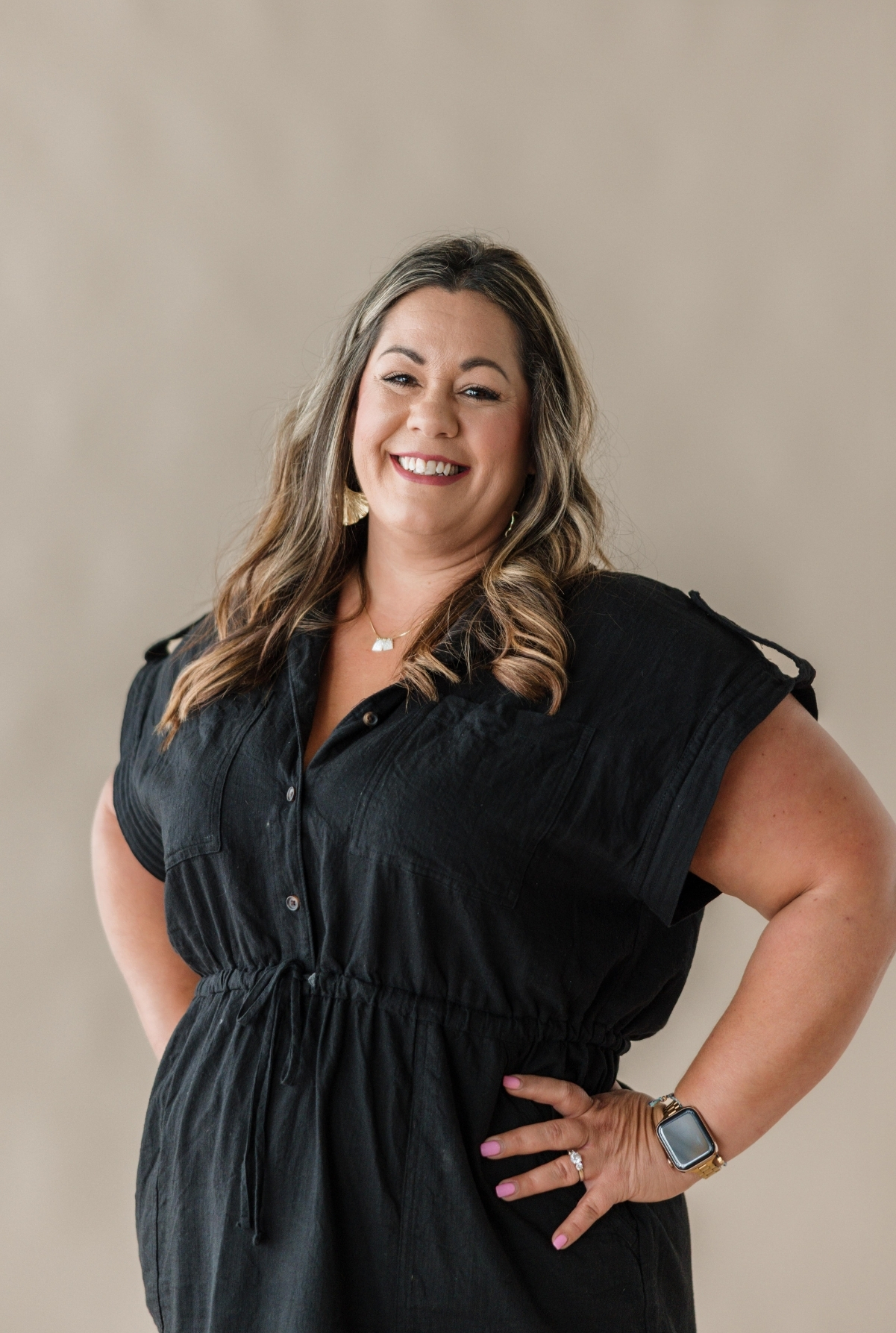 Staff member Samantha Bergeron